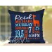 Giraffe - Birth Announcement Pillow